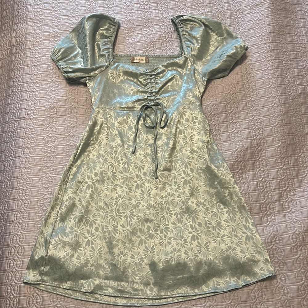 Altar’d State Sage Green Dress